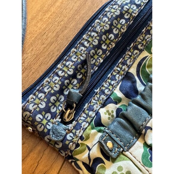 Fossil Floral Canvas & Leather Crossbody Bag - Picture 2 of 6